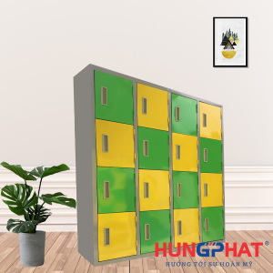 Tủ sắt mầm non 16 ngăn